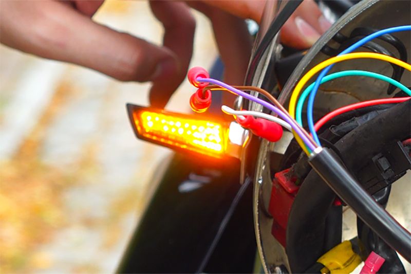 Blinker blinkt beim Kalibrieren